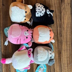 Set of 6 Squishmallows